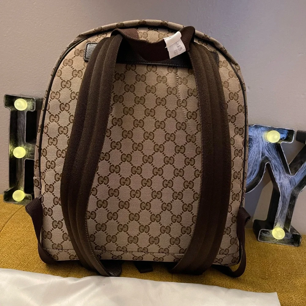 Gucci Monogram Travel Backpack - Picture 2 of 8